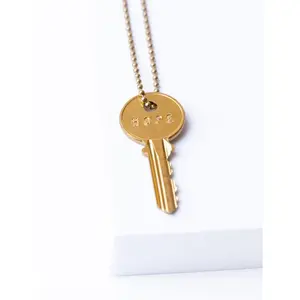 Classic Key Ball Chain Necklace