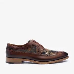 The Preston Shoe in Eden Cognac