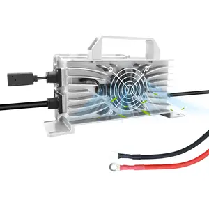 SPIDERWAY 48 Volt 15 AMP On Board Battery Smart Charger for EZGO Club Car Yamaha Golf Cart