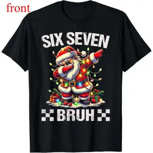 67 Six Seven Burh Funny Christmas 6 7 Meme Men Women T-Shirt