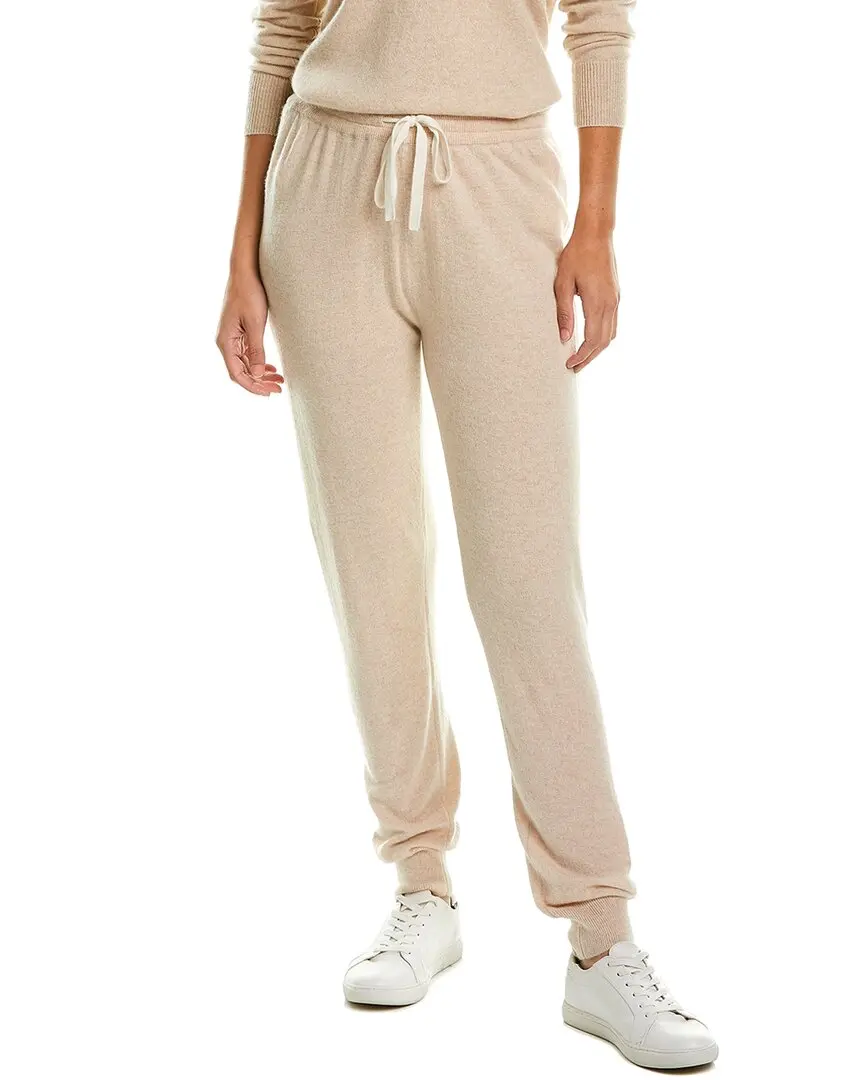 InCashmere Stripe Cashmere Jogger