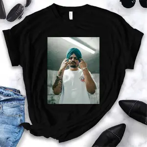 Sidhu Moose Wala Poster Poster  T-Shirt