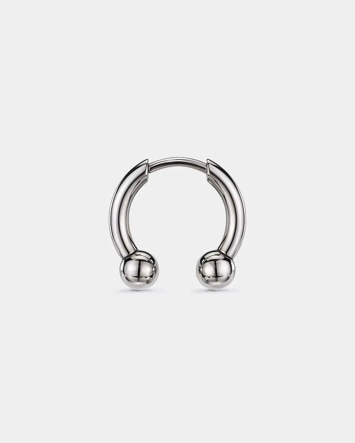 Threadless Titanium Horseshoe Septum Ring