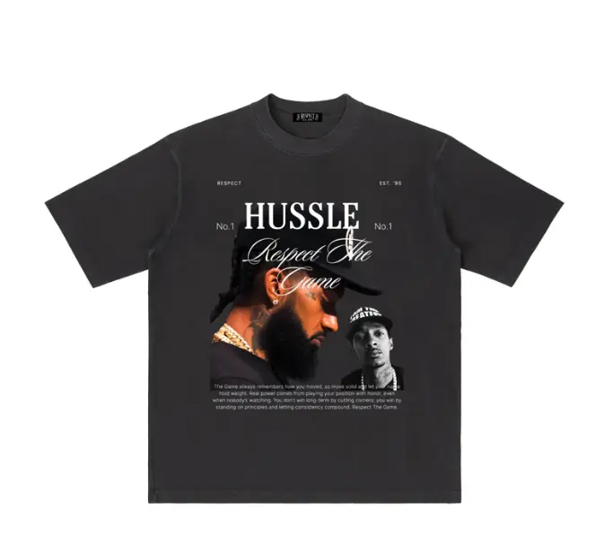 Nipsey Hussle Vintage drop shoulder T-Shirt