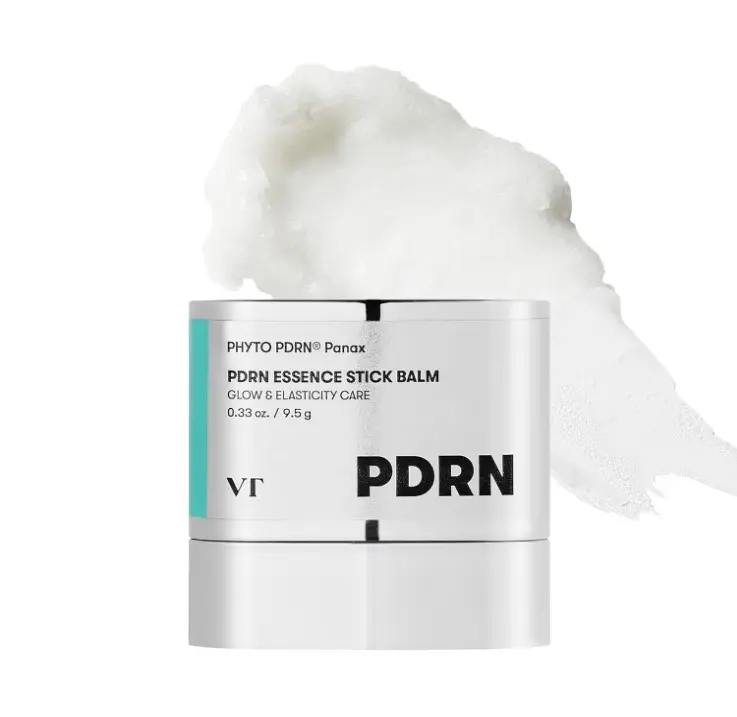 VT COSMETICS PDRN Essence Stick Balm, PDRN Collagen Multi Wrinkle Stick, All-in-One Eye & Neck Treatment, Glow Makeup Base & Face Treatment Balm, Plumping, Fine Lines (0.33 oz.)