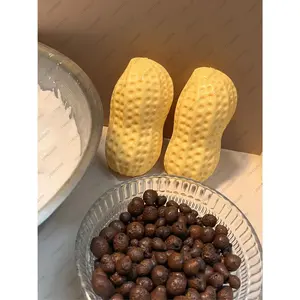 Peanut Stress Ball Crunchy Squeeze Ball Squishy Toy Buttery-Soft Feel Fidget Toy ASMR Sensory Anti Stress Toys for Kids & Adults