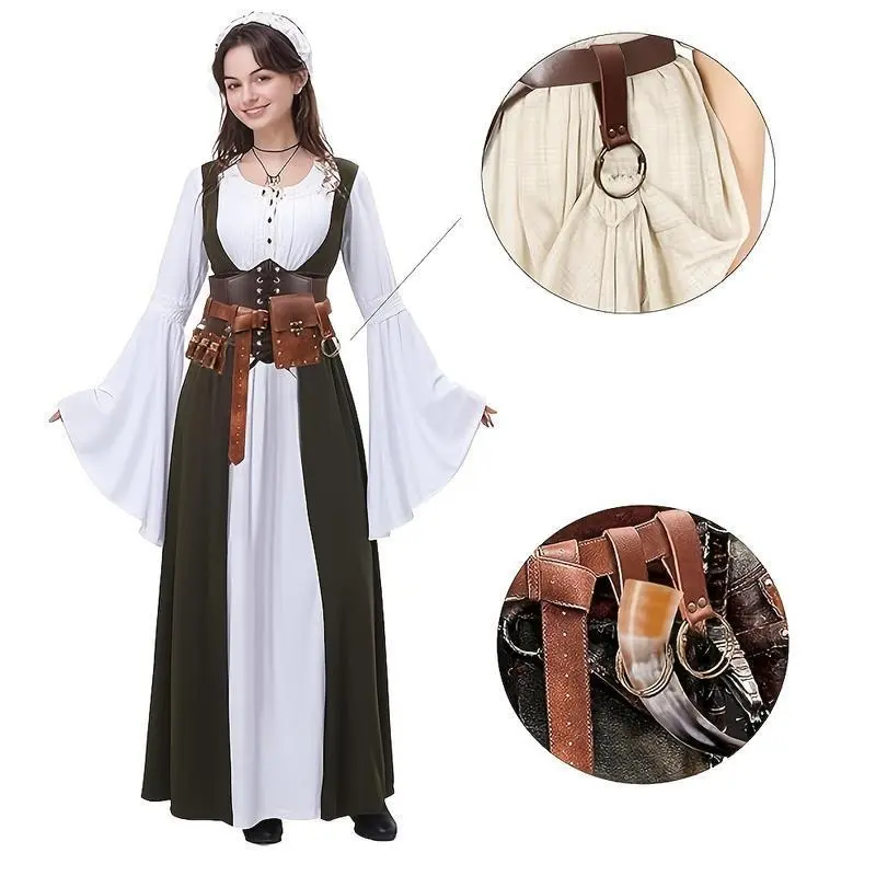 5pcsRenaissanceCostumeSet:PULeatherBelt,Corset,PotionBottle,SwordSheath&Hook-PerfectforMedievalFestivals&HalloweenCosplayMenswearClothesBrownBestieMasculineBeigePlainTropical 5pcsRenaissanceCostumeSet:PULeatherBelt,Corset,PotionBottle,SwordSheath&Hook-PerfectforMedievalFestivals&HalloweenCosplayMenswearClothesBrownBestieMasculineBeigePlainTropical