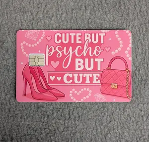 Cute pink pearls #155 Card Protector Sticker, Overlay, Decorative Only