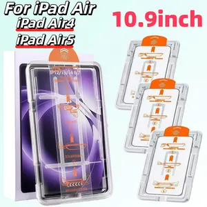3-Pack HD Tempered Glass Screen Protector for iPad Air 10.9 Inch, iPad Tablet Accessories, 9h Hardness, Easy Install, Anti-Scratch, No Dust, No Bubbles