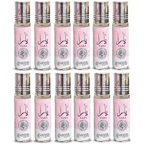 Ard Al Zaafaran Yara Roll-On Perfume Oil - 0.34 Fl Oz Pack of 12 - Fragrance Rollerball for Everyday Use