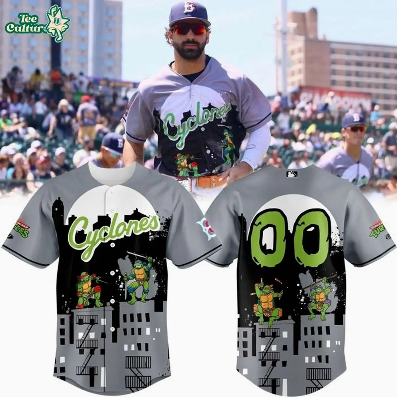 Brooklyn Cyclones 2026 Baseball Jersey Men Women Oversized Streetwear Sports Shirt Team Jersey Fan Outfit Unisex Casual Top