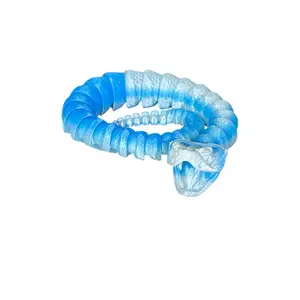 Flexi Viper Snake Figurine 3D Printed 25” Long Fully Articulated Poseable Smooth Movement Desk Decor Collectible