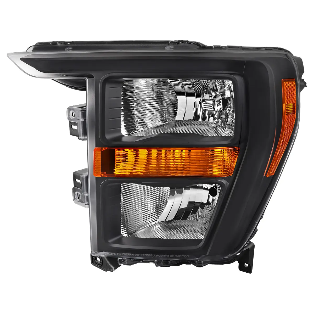 2021-2023 Ford F-150  Factory Style Headlight (Matte Black Housing / Clear Lens ) - Driver Side Only