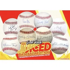 Gold Rush Juiced Autographed Baseball 2024