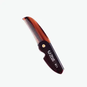 Folding Mustache Comb