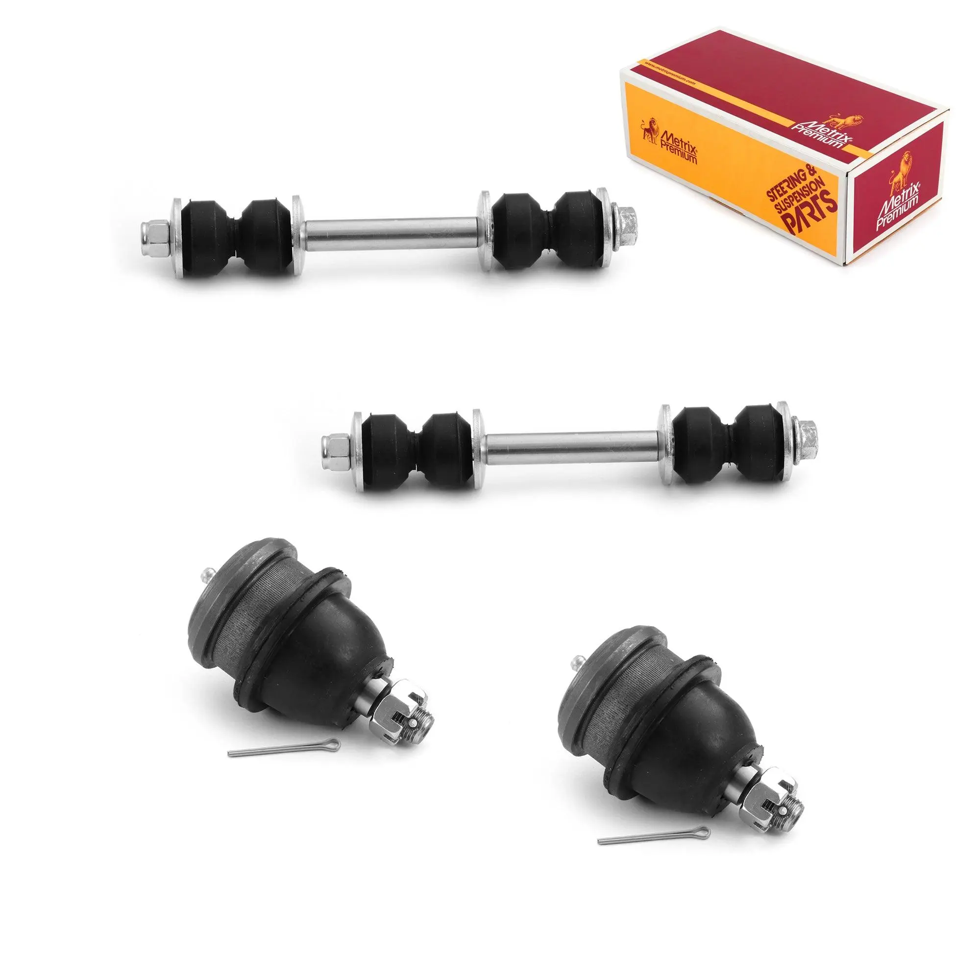 4 PC Front Stabilizer Bar Link and Front Lower Ball Joint Kit  96912MT