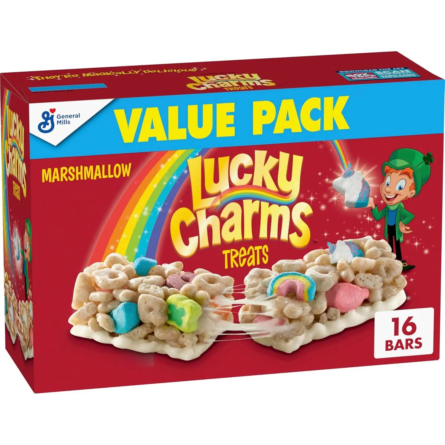 Breakfast Cereal Treat Bars, Snack Bars, Value Pack, 16 ct