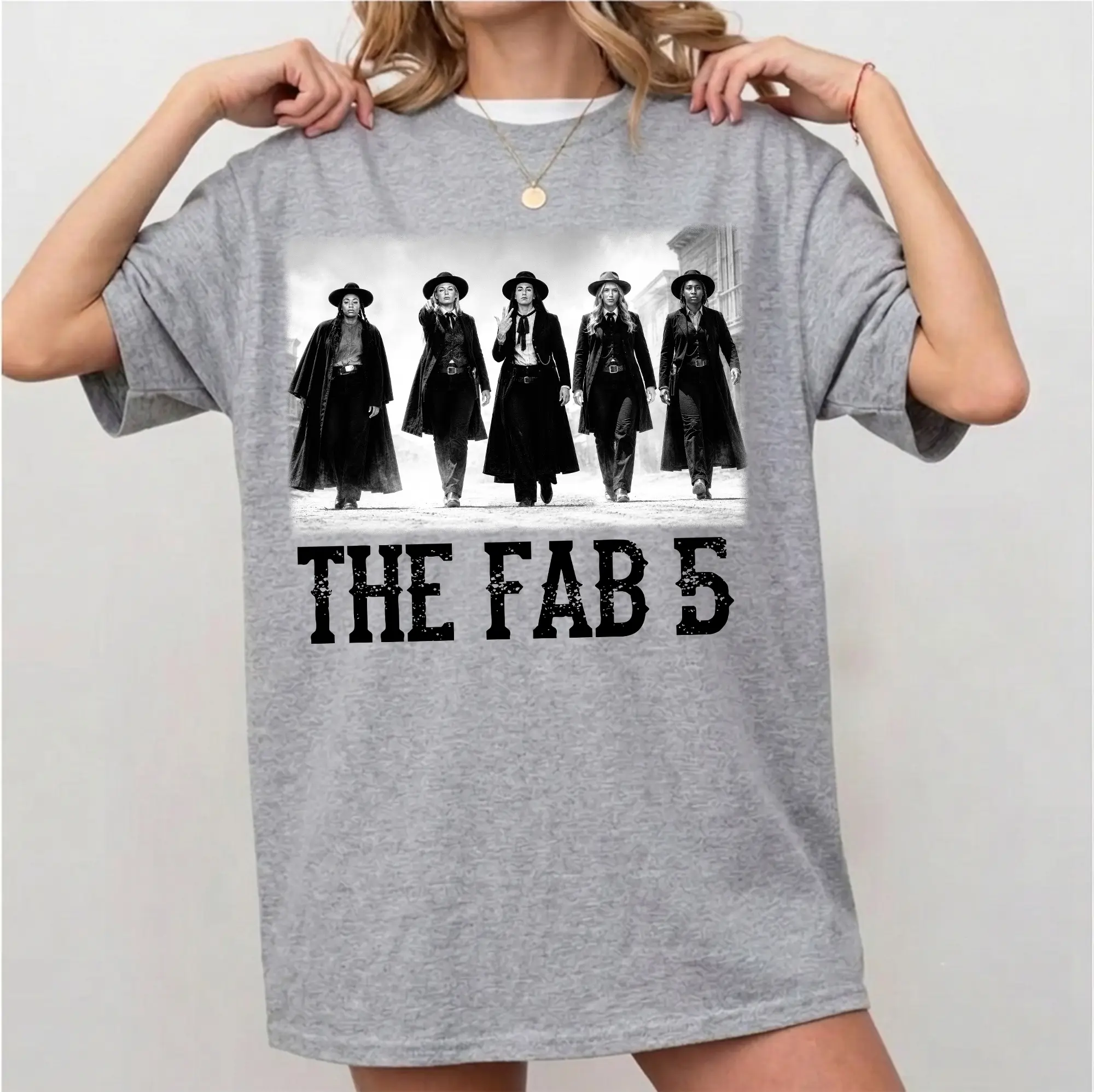 The Fab 5 T-Shirt, SC and Team Hoodie, Full Sizes, Full Colors, Unisex Graphic Crewneck, For Men, For Women