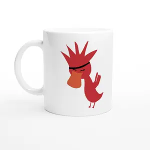 Bad Red Duck Mug