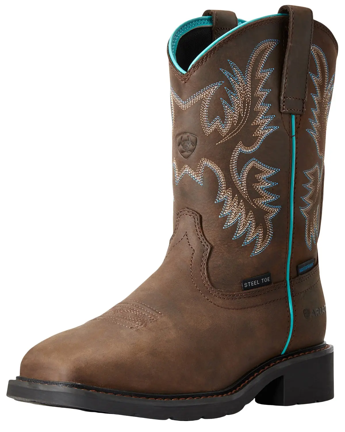 Ariat Women's Women'S Krista Waterproof Western Work Boot Steel Toe - 10029516