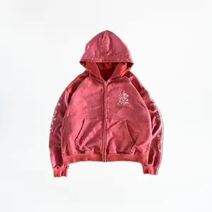 KINGSLAYER ZIPUP - WASHED SCARLET