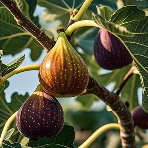 Fig Tree Planting Seeds 200 PCS, Garden Fruit Seeds for Outdoor Areas, Seeds Only Not Live Plant