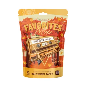 Taffy Shop, Fall Favorites Salt Water Taffy Mix - Gourmet Soft, Sweet & Chewy Candy