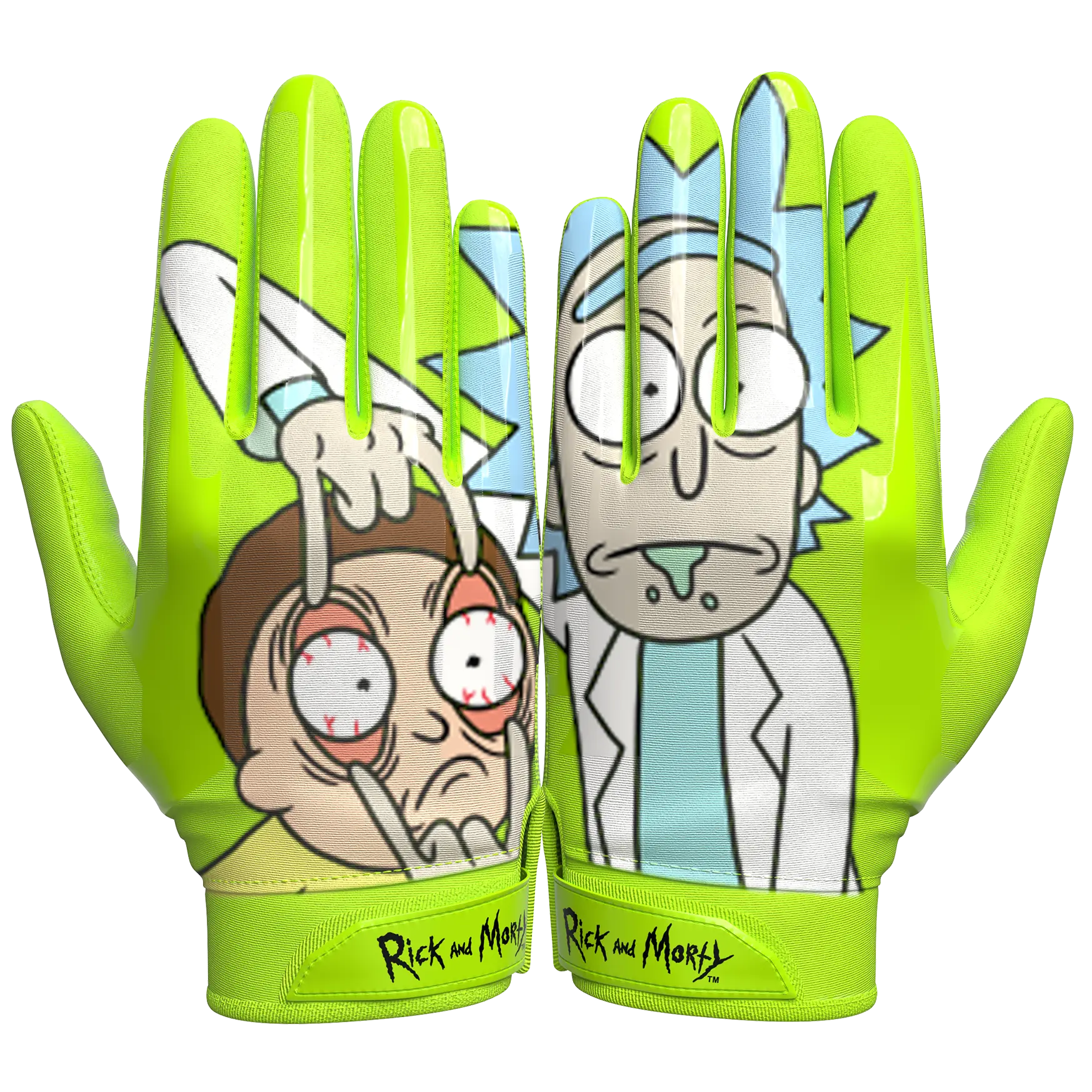 Phenom Elite Rick and Morty Football Gloves - VPS1