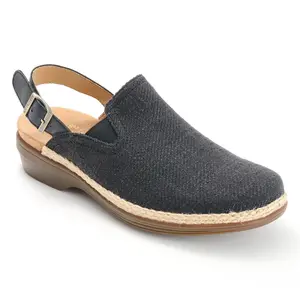 Revitalign Orthotic Tweed Back-Strap Clog - Ojai