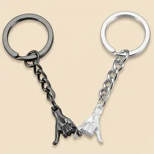 2pcs Pinky Promise Keychains Gift Matching Gifts for Him Her  Best Friend fmaily Matching Keychain for Gifts