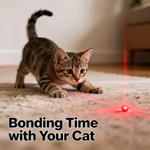 Cat Toy Mini Red Pointer Cat Dog Interactive Training Tools  sliver LED Torch Light with Keychain
