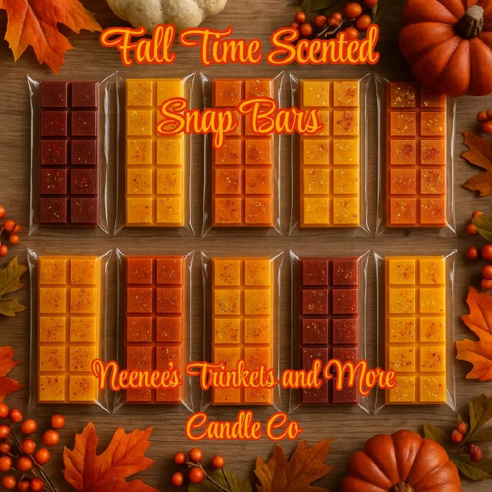 Soy Wax Snap Bars  Perfume Scent Aroma Fragrance Scented Valentine's Wax Melts Winter Fall Decoration Cozy Candle