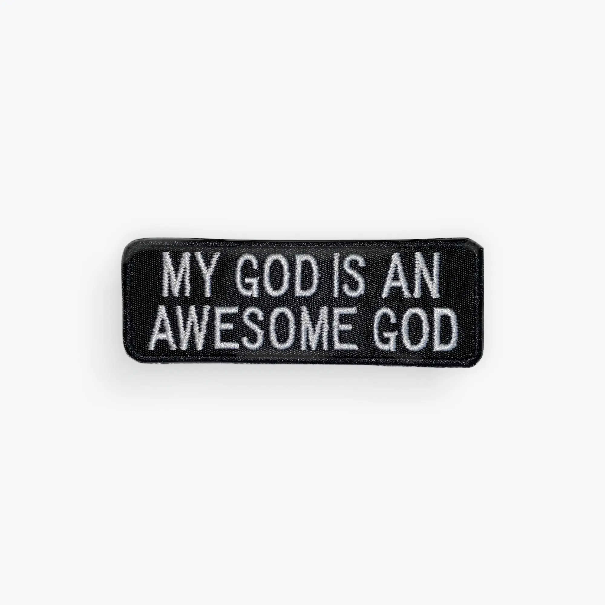 My God Is An Awesome God Motorcycle Patch