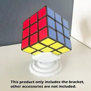 1pc, Cube Display Base, Cuboid Support, Fashionable and modern design, suitable for 2X2, 3X3, 4X4, 5X5 Rubik's Cubes, suitable for Rubik's Cube enthusiasts as well as collectors, making it the highlight of your Rubik's Cube collection.