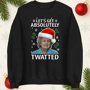 [Sale Up To 60%] - Leon Gavin And Stacey Christmas Jumper, Doris Twatted Christmas Sweater, Funny Xmas