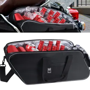 Saddlebag Cooler Bag  Leakproof Saddle Beverage Waterproof Insert Fit For Hd Touring Street Glide Road Hard Saddlebags 1