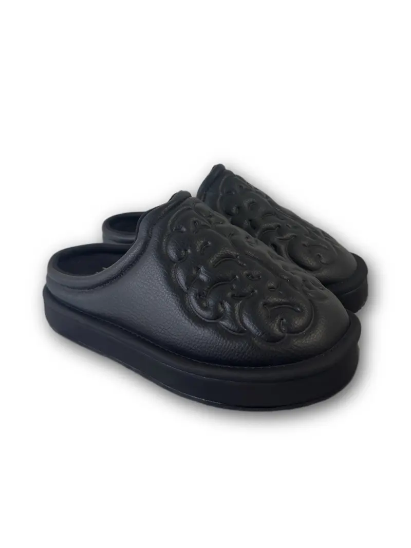 "FYPM Brain" Clogs Embossed Detailing Lightweight Durable Cushioned Sole Versatile Design US Men's Sizing 4-14