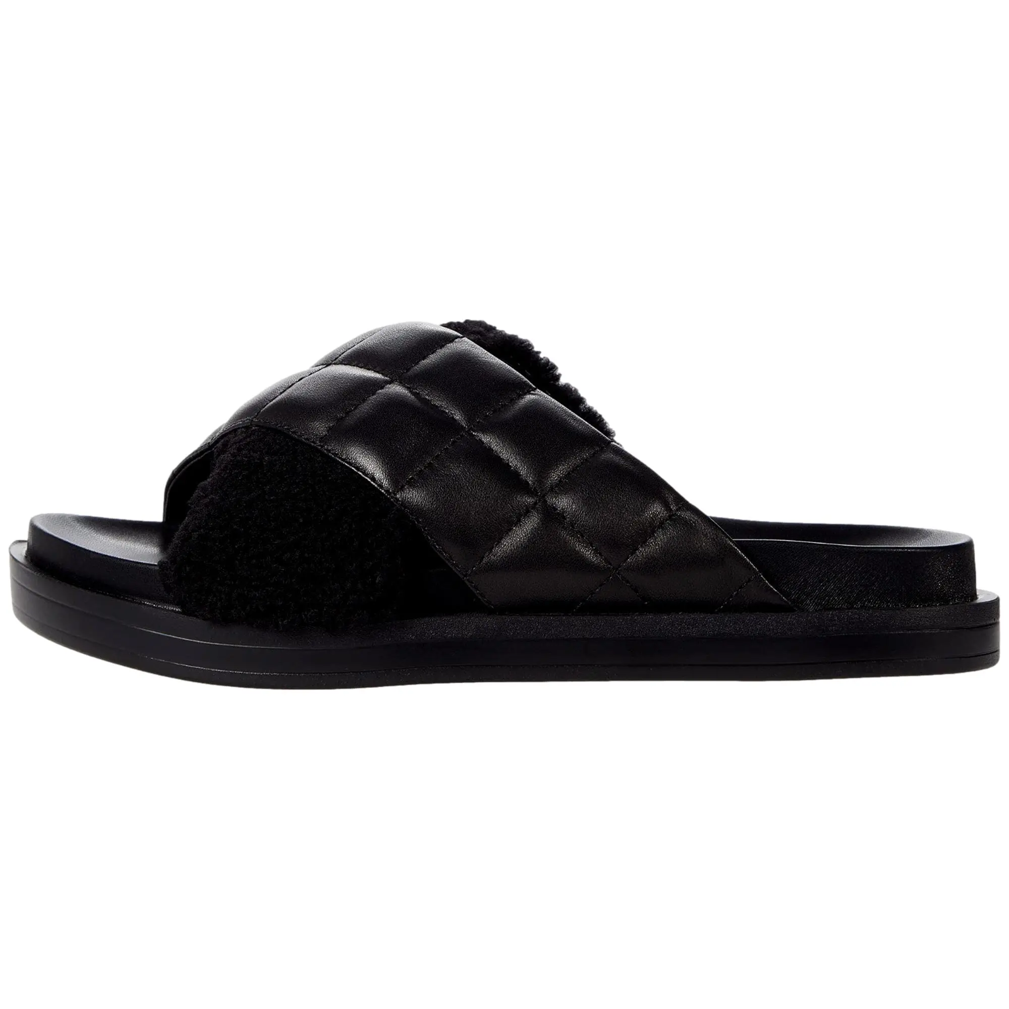 Aerosoles Lina Slide Sandal Black Combo  LINA-820 Women's