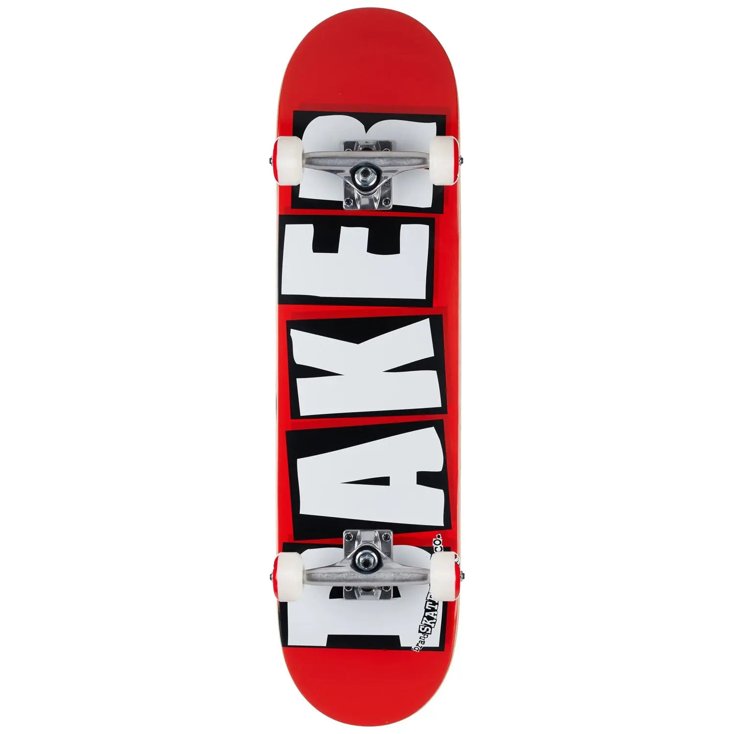Baker Complete Logo Red/White 8.0" Assembled Baker Complete Logo Red/White 8.0" Assembled