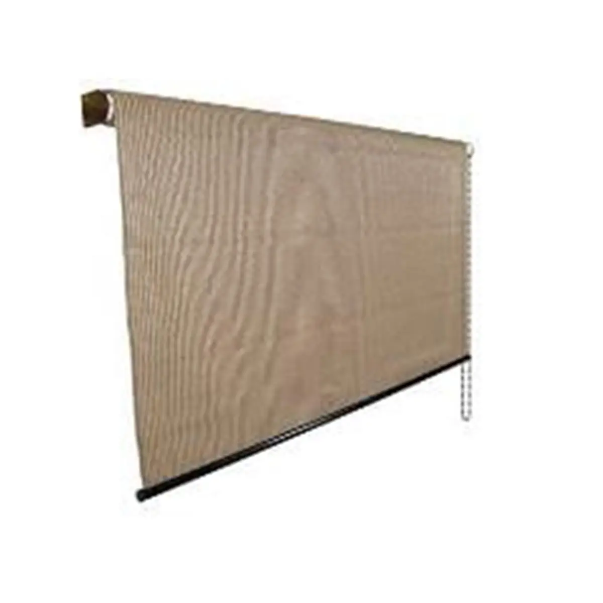 212 MAIN Gale Pacific Outback 95 Roller Shade, 4x8 ft Walnut, Sunshade Canopy with Light Filter, Breathable Fabric, UV Protection, Clutch Mechanism