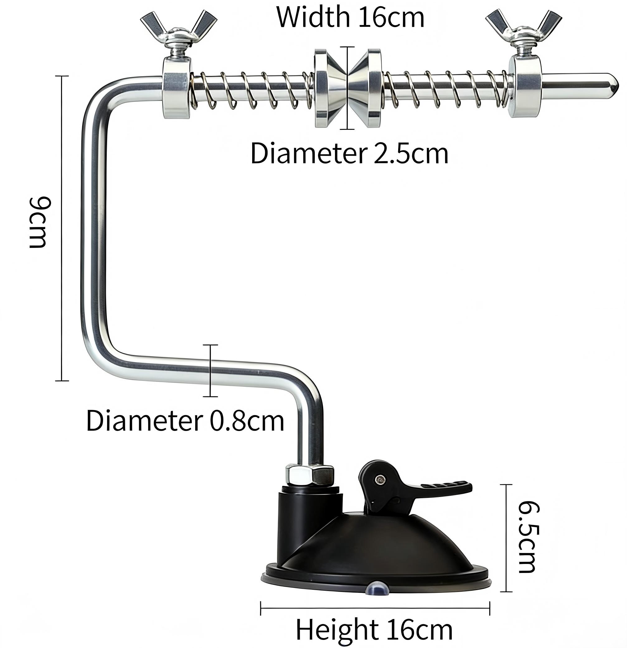 Beyond Braid EZ Fishing Line Spooler – Portable Table Mounted Reel Spooler for Spinning & Baitcasting Reels – Adjustable to Fit Multiple Size Spools of Fishing Line