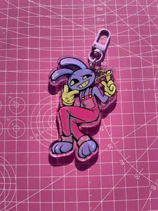 TADC crew colored acrylic keychains 3.5 inches
