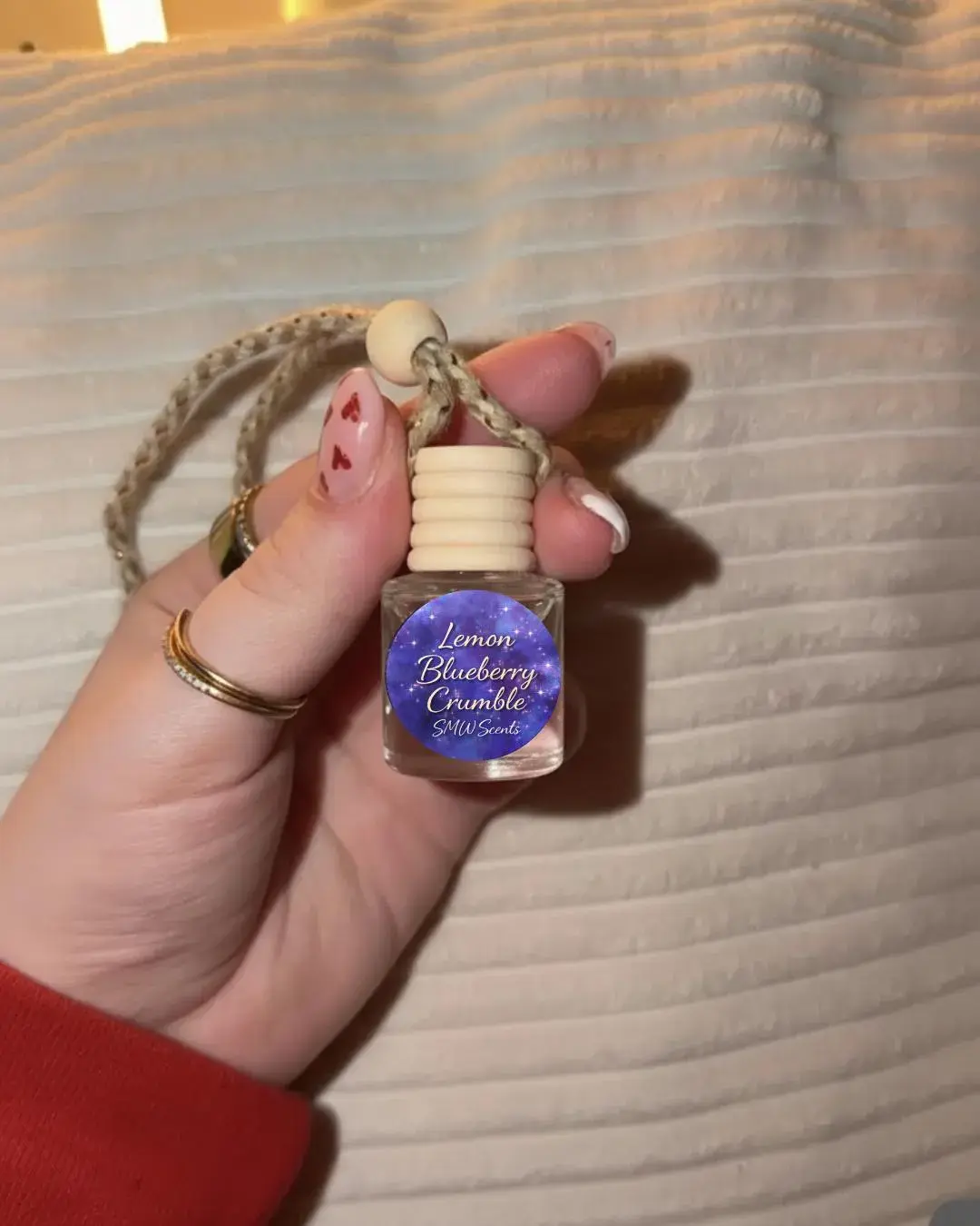 Lemon Blueberry Crumble Car Freshener