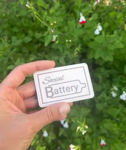 Social Battery Patch