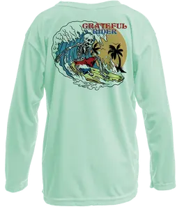 Grateful Rider Surf Rider UV Shirt - Youth
