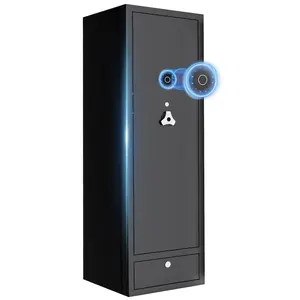 KAER Model 13-15 Large Gun Safe: Secure Electronic Home Cabinet for Multiple Rifles, Shotguns & Pistols, Featuring a Drawer and Removable Shelf for Flexible Storage