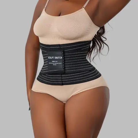 Sculpt Touch Snatch 3X Wrap Waist Trainer for Women Plus Edition Adjustable Triple Straps Steel Support Instant Hourglass Slimming Belt Elastic Breathable Fabric SpringStatements