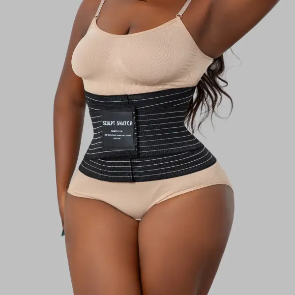 Sculpt Touch Snatch 3X Wrap Waist Trainer for Women Plus Edition Adjustable Triple Straps Steel Support Instant Hourglass Slimming Belt Elastic Breathable Fabric SpringStatements