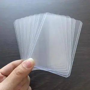 10/20/30 Piece Hard Trading Card Sleeves, Thick PVC Photo Card Protector, Transparent Game Card Cases, High-Quality HD Card Covers