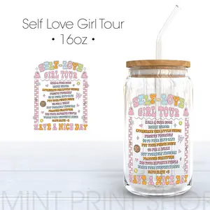 Self Love Girl Tour | UV DTF Sticker